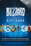 Blizzard Battle.net Gift Card 50 Euro Tegoed (België) product image